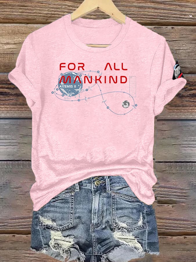 Women's  FOR ALL MANKIND Print T-Shirt