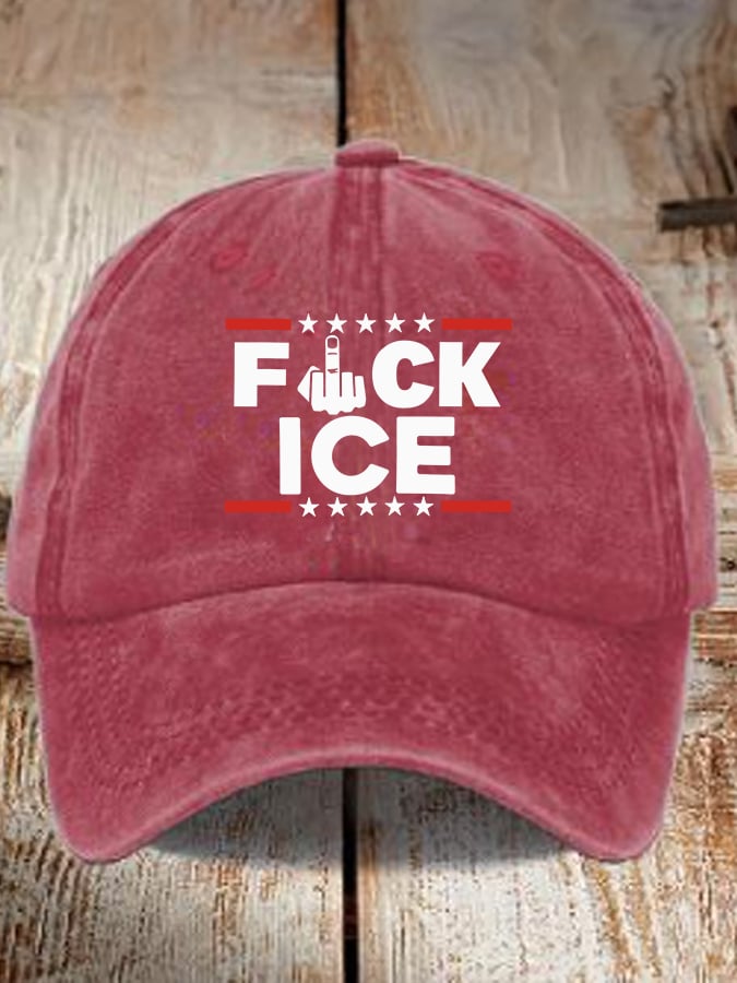 Unisex  ICE  Print  Hat