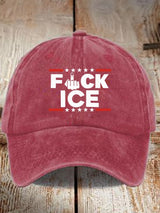 Unisex  ICE  Print  Hat