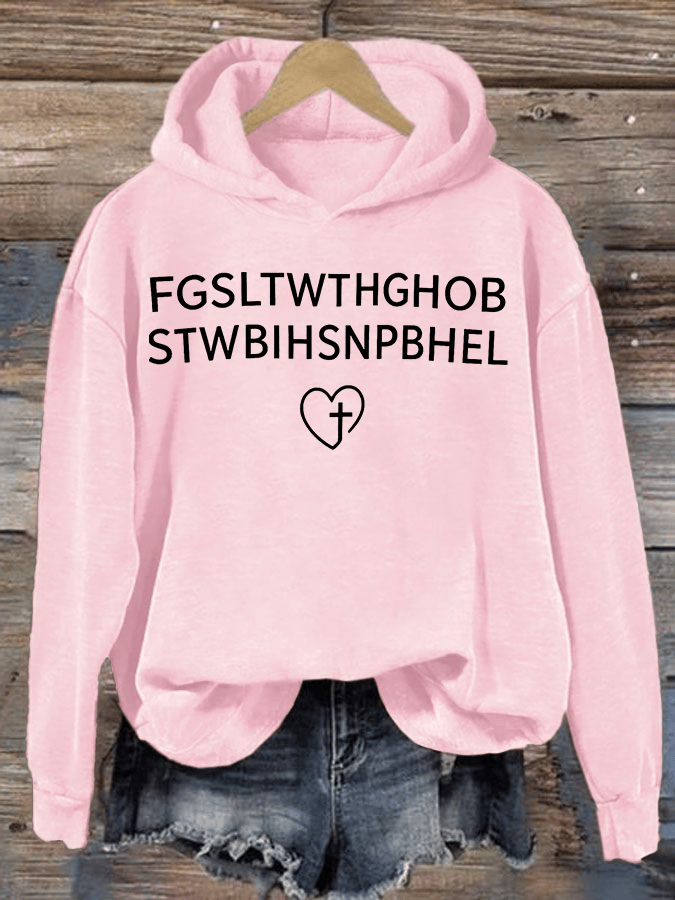 Women's  FGSLTWTHGHOB STWBIHSNPBHEL Printed Hoodie