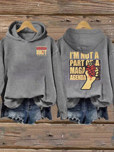 Women's  american idiot Print Hoodie