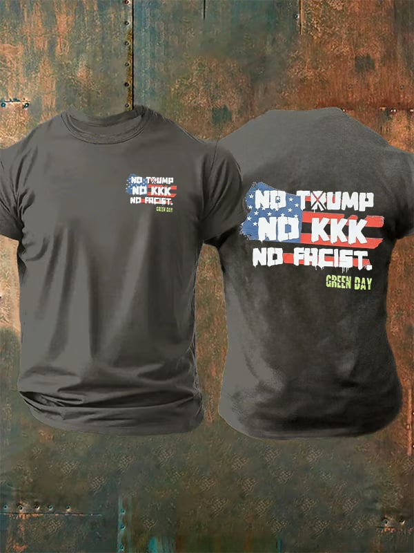 Men's  Rock Band Print T-Shirt