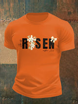 Men's  He is Risen  Print  T-Shirt
