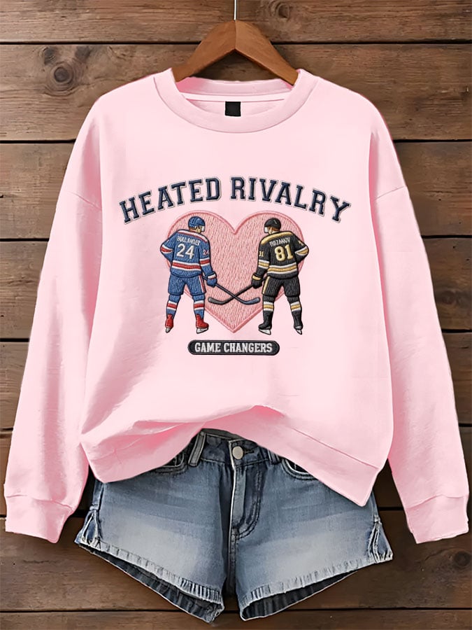 Women's Hockey Romance Sweatshirt