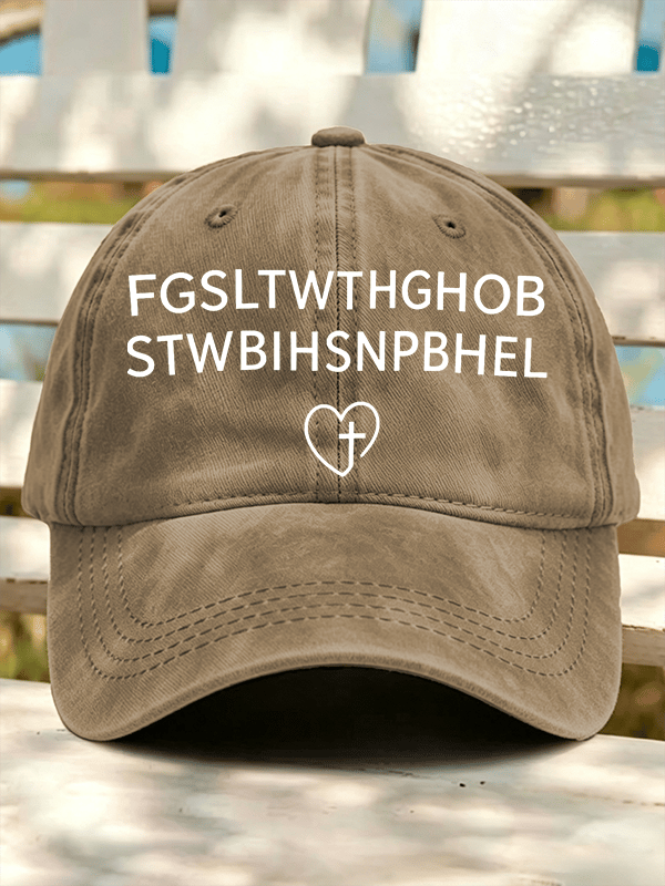 Unisex FGSLTWTHGHOB STWBIHSNPBHELPrinted Cap