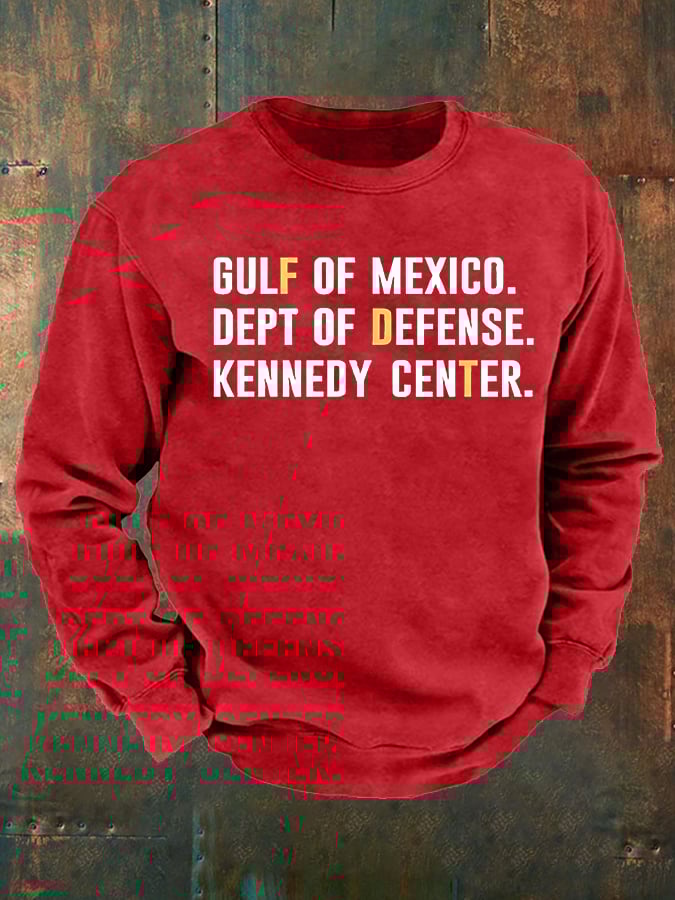 Men's  FDT Printed  Sweatshirt