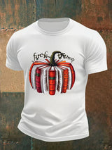 🔥Buy 3 Get 15% Off🔥Men's  Fall Book Pumpkin DTF transfer - FDT, Fall Aesthetic print  T-Shirt
