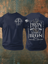 Men's Iron Sharpens Iron Short-sleeved T-shirt