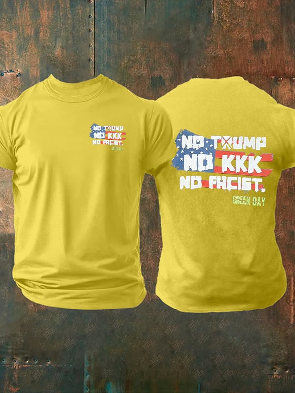 Men's  Rock Band Print T-Shirt