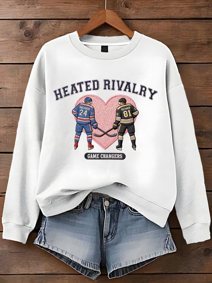 Women's Hockey Romance Sweatshirt