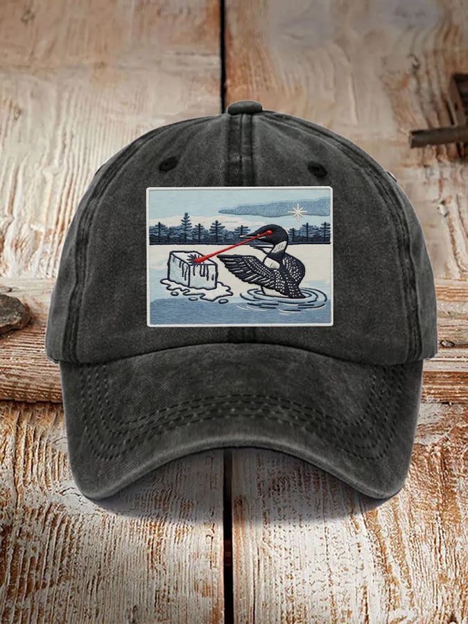 Resist Print Baseball Cap