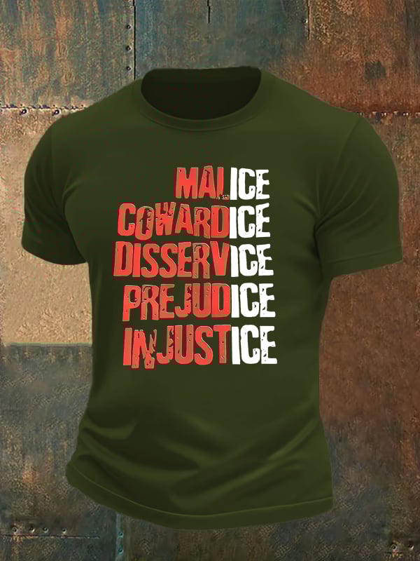 Men's  Justice For Her  T-Shirt