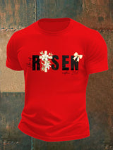 Men's  He is Risen  Print  T-Shirt